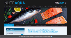 Desktop Screenshot of nutraqua.com